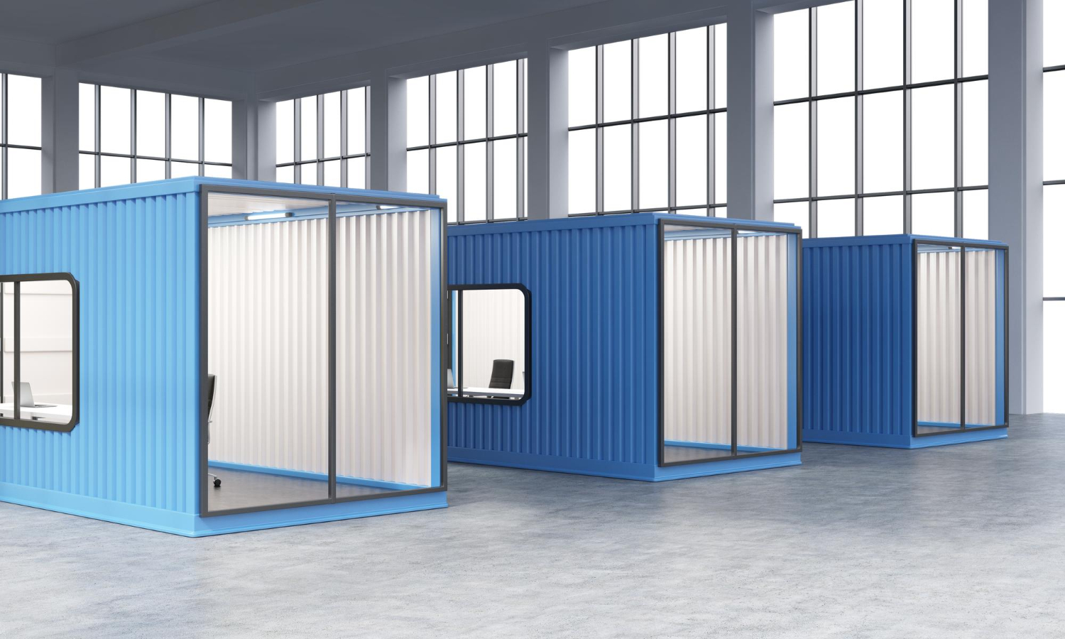 Amplasare construcție provizorie din containere mobile la C.N.P.V.L. Iași